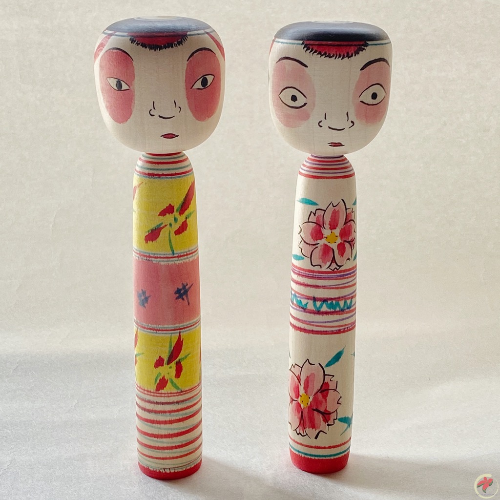 華やかさを感じて 〜猪苗代・ 野矢里志 工人作より〜 | Kokeshi Second